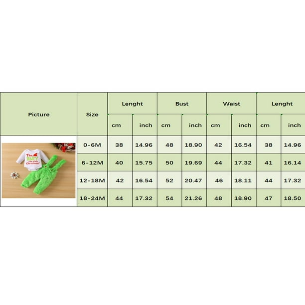 Tenue Noël Bébé FANCYINN Bébé Garçons Filles Costumes De Noël Tenues à Costume Lutin Bebe