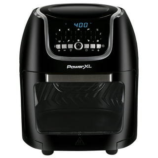 MOOSOO Air Fryer 2Qt, Electric Small Air Fryer Oil-Less Temp/Timer Control  with Air Fryer Paper Liners Black MA31 