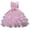 E232-Pink, variant on hengsof Girls Summer Embroidered Tulle Princess Dress Cute Bowknot Ruffled Layered Mesh Party Gown for 3-15 Years