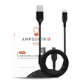 thumbnail image 4 of Replacement 3 ft Micro USB To USB Type A Cable (Infinity) (Black), 4 of 4
