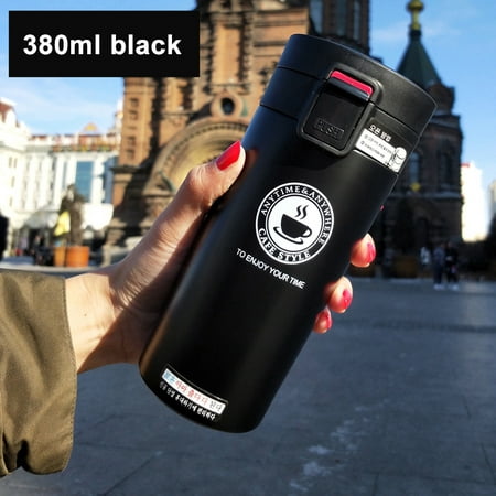 380ml/13OZ Stainless Steel Vacuum Coffee Tea Water Warming Thermos Flask Insulated Bottle for Travel