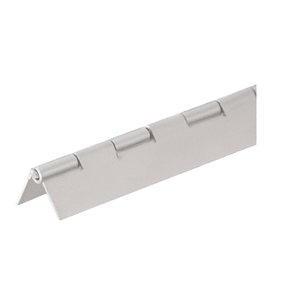 CRL 6D665A Satin Anodized 3/4" Aluminum Piano Hinge 6'