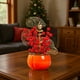 thumbnail image 5 of Decoraciones de Navidad Al Aire Libre Ornamentos de Plantas de Bayas Artificiales de Navidad Árbol de Navidad Diseño de la Escena de la Decoración de Navidad Adecuado para la Mesa de la Sala de Estar, 5 of 6