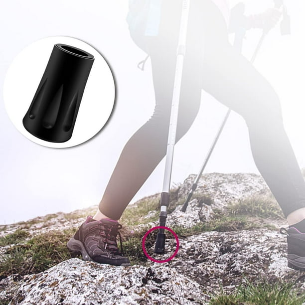 Bastones Para Caminar Pares Puntas De Goma, Punta De Goma Para