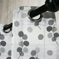 thumbnail image 3 of Ambesonne Modern Grommet Curtain, Sketchy Lines Stripes, 50" x 120", Charcoal Grey, 3 of 6