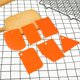 thumbnail image 5 of 6 Piezas de Raspador de Arcilla de Plástico, Herramientas Alfarería,Juego Raspador de Arcilla de Plástico,Cuchillo Escultura de Arcilla Suave Tallada, Raspadores de Arcilla,Naranja, 5 of 5