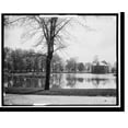 thumbnail image 2 of Historic Framed Print, Lake in the park, Columbus, O[hio], 17-7/8" x 21-7/8", 2 of 9