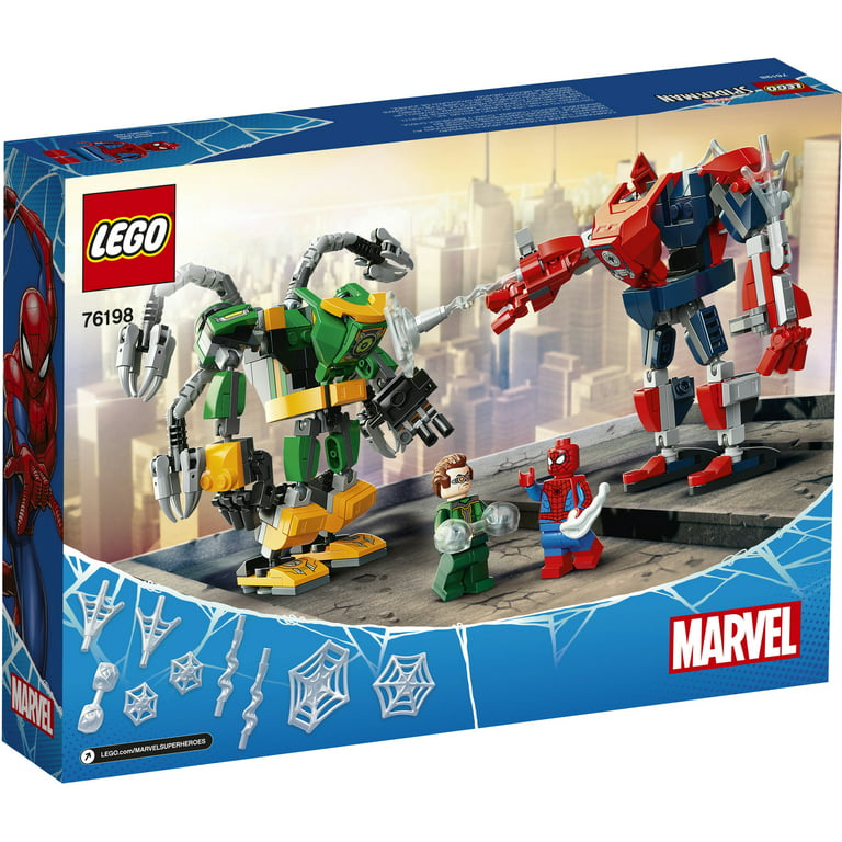 LEGO Marvel Spider-Man et ses amis extraordinaires, Spider-Man dans le labo  de Docteur Octopus, 10783, 131 pcs, 7 ans et plus