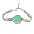 thumbnail image 1 of Verte de nuevo Pulsera de tobillera de cadena de tenis, joyería de diamantes, 1 of 3