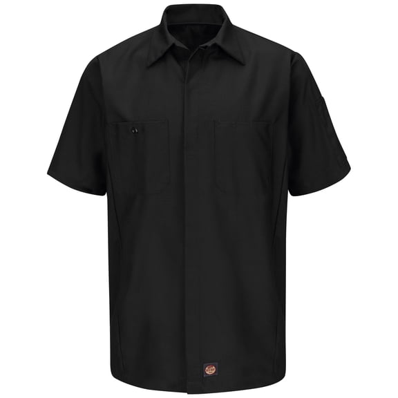 Red Kap Men's Short Sleeve Solid Crew Shirt