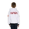 thumbnail image 2 of NASA Astronaut Hoodie, White,  Youth Size Small by Aeromax, 2 of 6