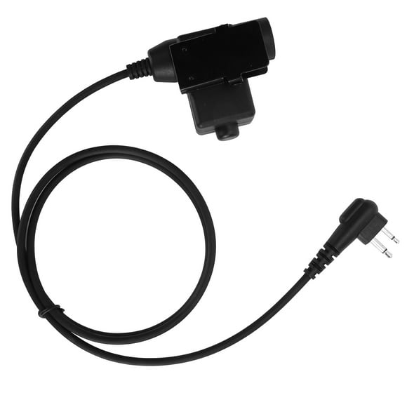 U94 Headset Adapter U94 Ptt Earphone Adapter Headset Adapter For Gp88 U94 -talkie Headset Adapter U94 2Pin PTT Headset Adapter Portable WalkieTalkie Adapter For GP88 GP300 GP3688