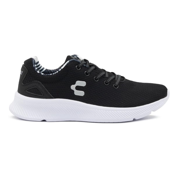 Tenis Charly Deportivo Hombre Running Oxford/rojo 25-28 negro 27