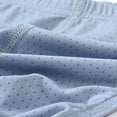thumbnail image 3 of TANBOM Men's Bulge Pouch Breathable Lightweight Thong, Light Gray/Dark Gray/Blue, 3-Pack, L, 3 of 6