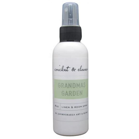 Cricket and Clover Grandmas Garden Potpourri Room Spray 4 Ounce Bottle