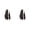 Black 2PCS, variant on Long Curly Hair Deep Wave Lace Front Wig T Shape Middle Part Heat Synthetic Glueless Lace Front Wig For Black Women Daily Party Black Brown A
