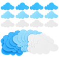 thumbnail image 1 of 24pcs EVA Clouds Wall Sticker Decoration for Kindergarten Classroom DIY Crafts, 1 of 3