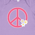 thumbnail image 4 of Inktastic Peace Sign Cute Daisy Flowers Girls Baby Bodysuit, 4 of 5