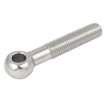 Unique Bargains M16 x 60mm 2mm Pitch 304 Stainless Steel Shoulder Lifting Eye Bolt