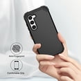 thumbnail image 4 of Dteck Case for Galaxy S23 Plus,Drop Protection Rugged Shockproof Rubber Military Protective Bumper Hard Cover Armor Heavy Duty for Samsung Galaxy S23+, Black, 4 of 7