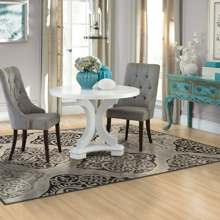 Dark Mocha Area Rug Superior Designer Amherst Collection with 10mm Pile and Jute Backing, Moisture Resistant and Anti-Static Indoor Area Rug ()