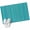 Green, variant on 2x3 Ft Entryway Area Rug, Turquoise Stripes Kitchen Rug Runner Washable Floor Mat, Modern Abstract Art Striped Farmhouse Non Slip Indoor Door Mat Throw Carpet for Bathroom Living Room Bedroom
