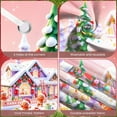 thumbnail image 4 of Gingerbread Man Christmas Banner Christmas Tree Holiday Display Gift Boxes Christmas Stockings Xmas Backdrop for Christmas Party Holiday Decoration Indoor Celebration, 4 of 9