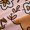 Pink Brown, variant on Castle Fairy Kawaii Capybara Black Out Curtains,Flowers Curtains Pack of 2 (42x63 Each)