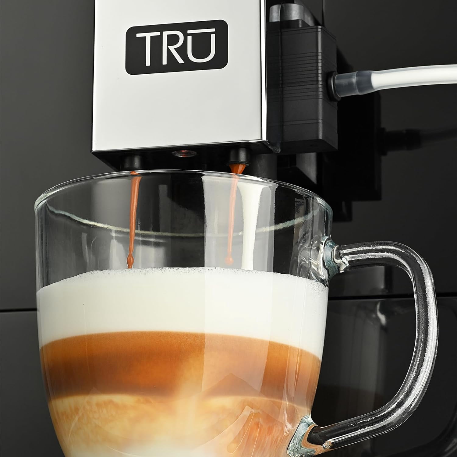 TRU Automatic Espresso and Coffee Machine, 19 Bar