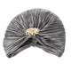 thumbnail image 3 of Gorro de Turbante para Mujer Sunnimix con broche de aleación plateado, 3 of 8