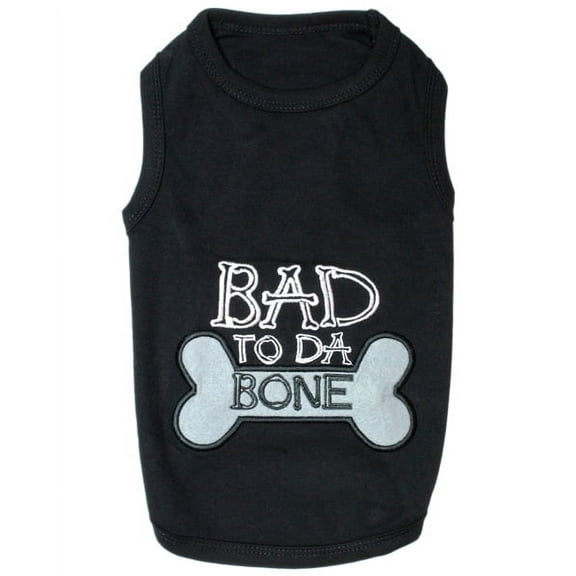 Parisian Pet Dog Clothes BAD TO DA BONE T-Shirt