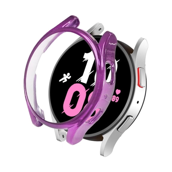 Hollow Soft TPU Bumper Protective Case Compatible For Samsung Galaxy Watch5 Pro 45MM,Shockproof Anti-Scratch Drop Resistant Smart Watch Frame Cover