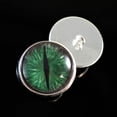 thumbnail image 5 of Green and Gray Dragon Sew-On Buttons Glass Eyes, 5 of 8