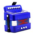 thumbnail image 4 of FONDOTIN Instruments de Musique pour Enfants Accordéon Bleu Amélioration des Capacités Cognitives 1Ensemble, 4 of 7