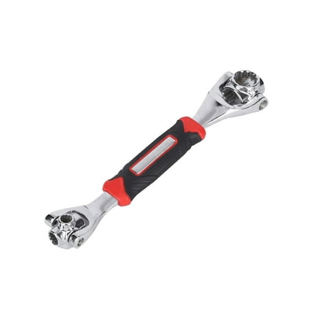 

Clearance! Yiteos Faucet Hardware Universal 52 in 1 Socket Universal Multi Function Tool with 360 Swivel Head Dog Bone Universal Socket Home and Car Tool 1X Wrench
