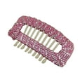 thumbnail image 7 of Visland Rectangle Shape Metal Hair Clip, Random Color, 2.8cm, 7 of 7