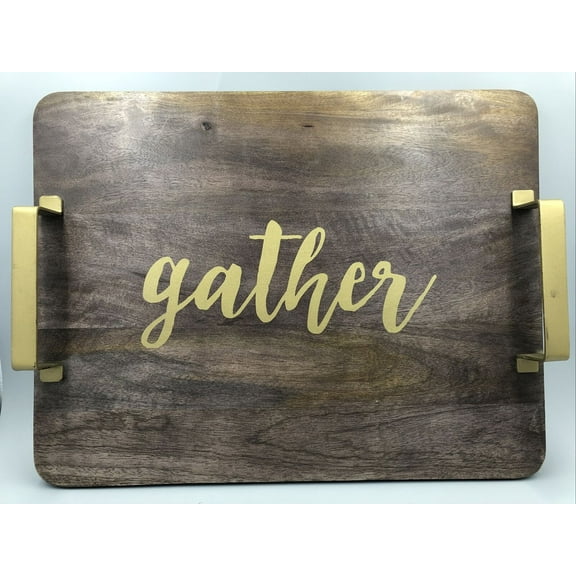 Thirstystone "Gather" Tray Wood Serving Tray