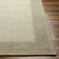 thumbnail image 3 of Hauteloom Amadi Modern Hand Tufted Natural Fiber Wool Runner Rug - Contemporary Bordered Solid Color Carpet for Hallway, Kitchen - Multi, Gray, Brown - 2'6" x 8', 3 of 6