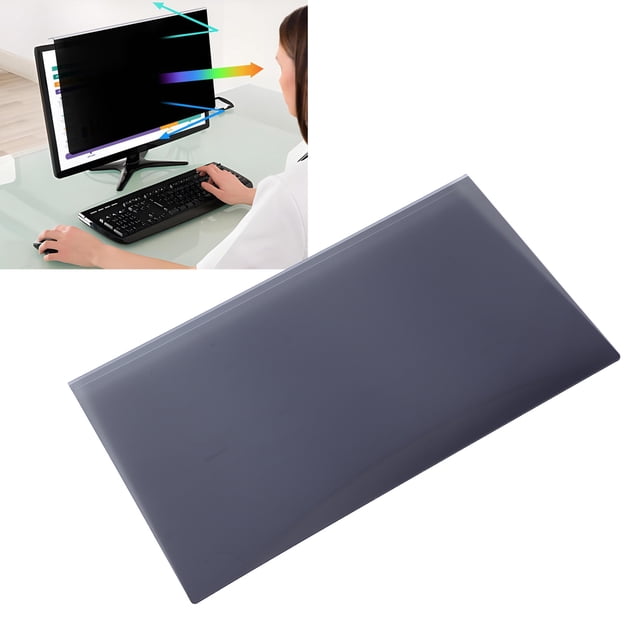 Computer Private Screen Protector, Anti Blue Light Reusable 27 Inch Computer Private Screen Filter for 26-27 Inch Desktop