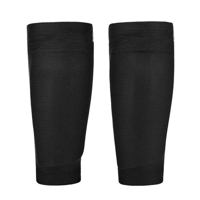 1 par de calcetines protectores de fútbolespinilleras con bolsillo (negro L) Ndcxsfigh Nuevos Originales