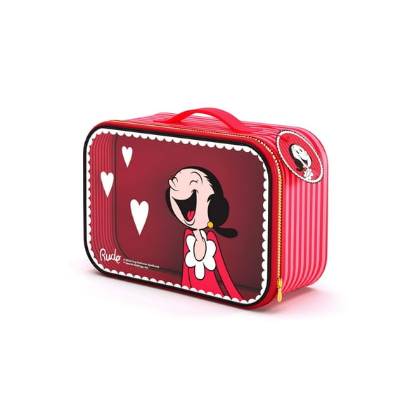 RUDE COSMETICS Olive Oyl Cosmetics Travel Case