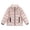 Pink, variant on Girls Down Jacket with Stand Collar Warm Winter Coat for Kids Soft Padded Outerwear for Ages 2-11