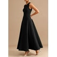 thumbnail image 4 of PRETTYGARDEN Women's Summer Tank Maxi Dress Spring Sleeveless Swing A Line Long Flowy Elegant Cocktail Dresses Pockets, 4 of 9