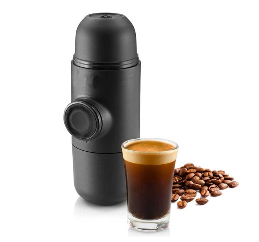 Techtongda Portable Manual Coffee Maker Espresso Maker Capsule Coffee Machine Suitable for Travel, outdoor, Home and Office