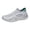 Gray, variant on HEWUQI Men's Slip on Walking Shoes Wide Cushion Running Tennis Sneakers with Arch Support Insole Non Slip Workout Gym Athletic Fashion Shoes Beige Size 6