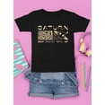 thumbnail image 3 of Saturn Vibes - Cosmic Planet Emoji Design Youth's T-shirt, 3 of 4