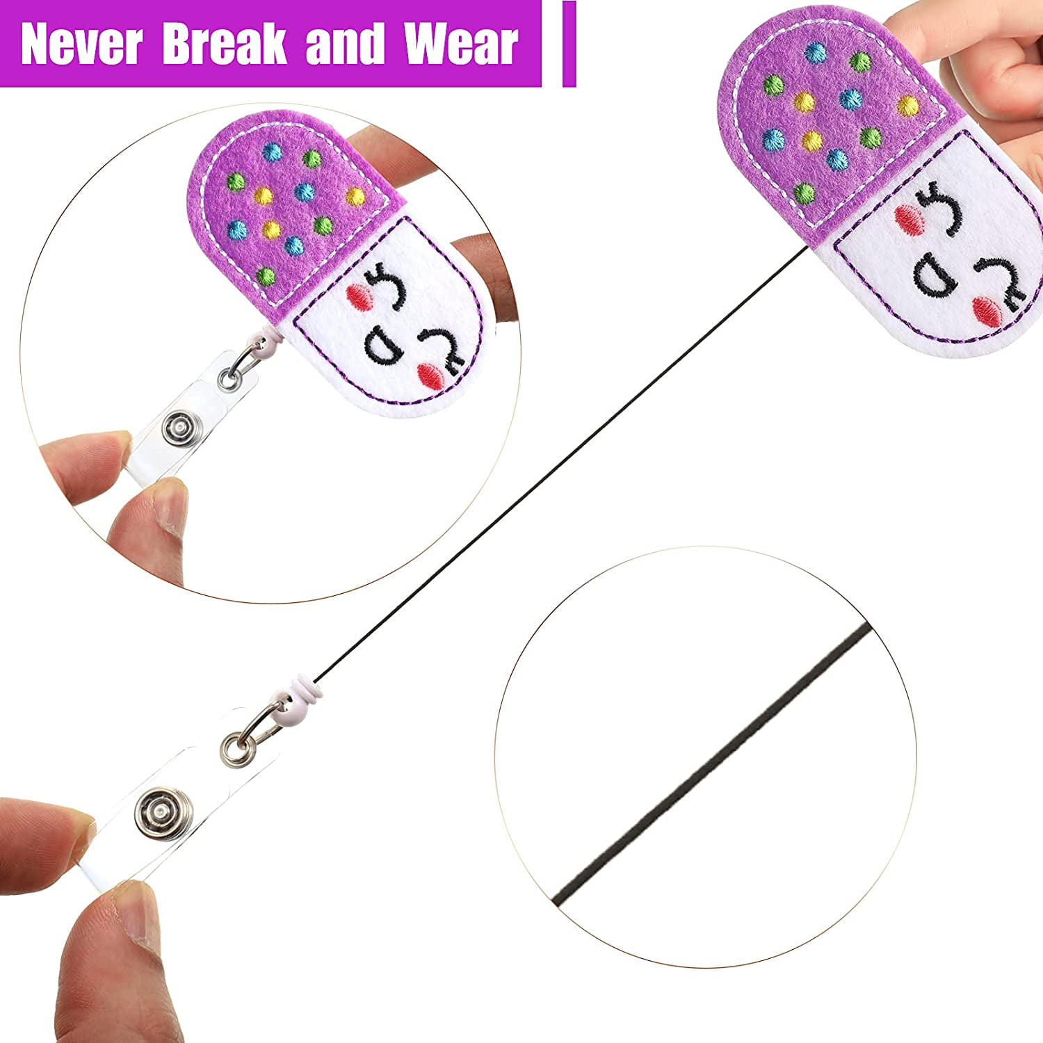 Rhinestone Retractable Key Ring With Mask Cute Nurse Medical Doctor Badge  Holder And Alligator Clip Name Badge Reel From Fashion882, $28.26