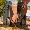 thumbnail image 6 of Coleman Convoy Series 65-Quart Hard Cooler with Wheels, up to 48 Cans, Brown Walnut Color, 6 of 7