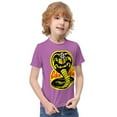 thumbnail image 2 of Cobra Kai T-Shirt for Boys Girls, Unisex Crew Neck Tee for Teen Kid, Casual Short Sleeve Tops, 6-12 Y, 2 of 5