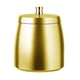 thumbnail image 3 of Cenicero A Prueba Viento Inodoro Sin Humo Con Tapa Bandeja Mesa Metal (dorado), 3 of 4